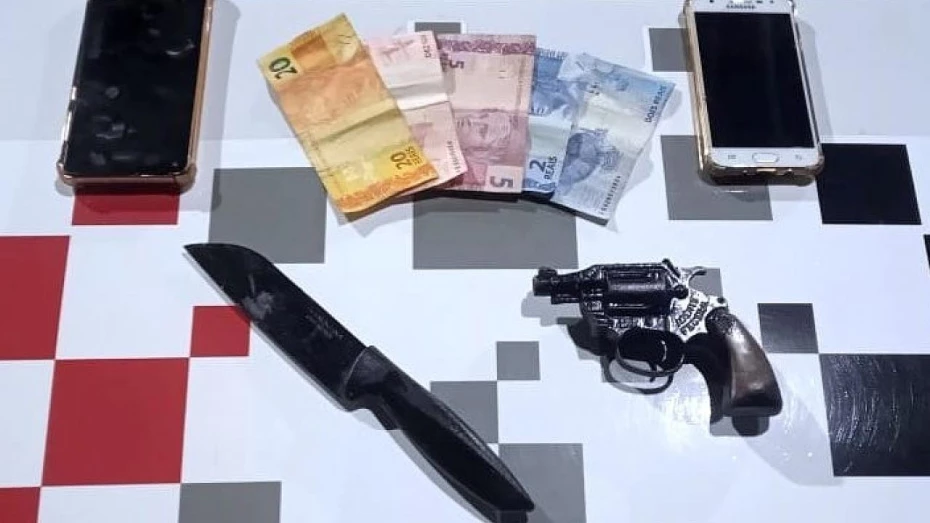 Acusados de roubo são presos em Taubaté