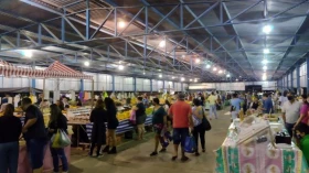 Feira noturna de Taubaté tem apresentação artística 
