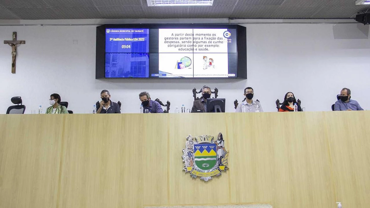 Câmara, Unitau e fundações encerram apresentações sobre Orçamento 2022