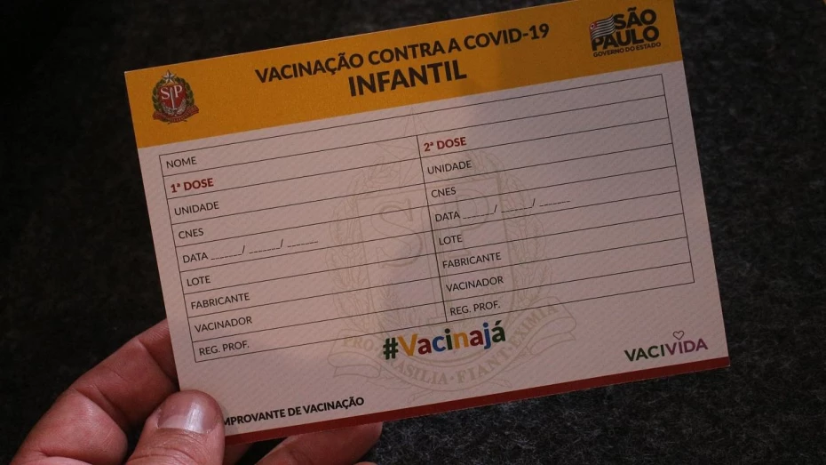 Governo de SP apresenta plano para vacinar todas as crianças em 3 semanas Governo de SP apresenta plano para vacinar todas as crianças em 3 semanas