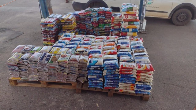 Feirão “Mesa Taubaté” retoma arrecadações com arroz, feijão e macarrão