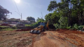 Obras em avenida do Jardim Mourisco são retomadas em Taubaté