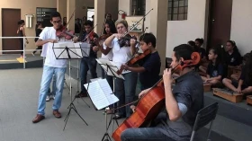 Semana da Música é destaque na escola Fêgo Camargo, em Taubaté Semana da Música é destaque na escola Fêgo Camargo, em Taubaté