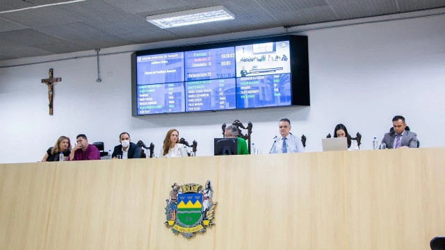 Projetos sobre reforma da previdência são apresentados na Câmara de Taubaté