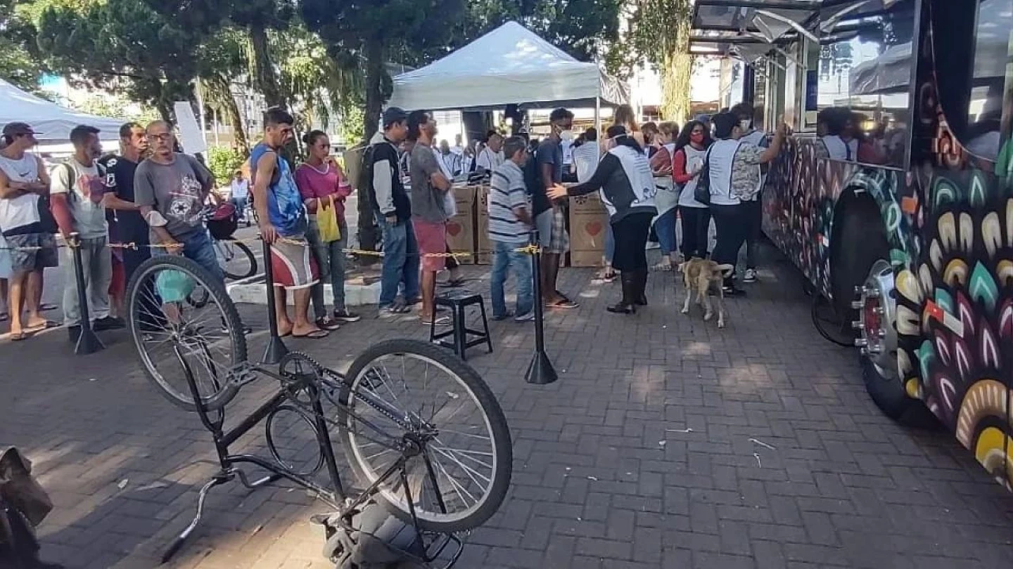 Taubaté inaugura o “Expresso Anjos da Cidade levando amor”