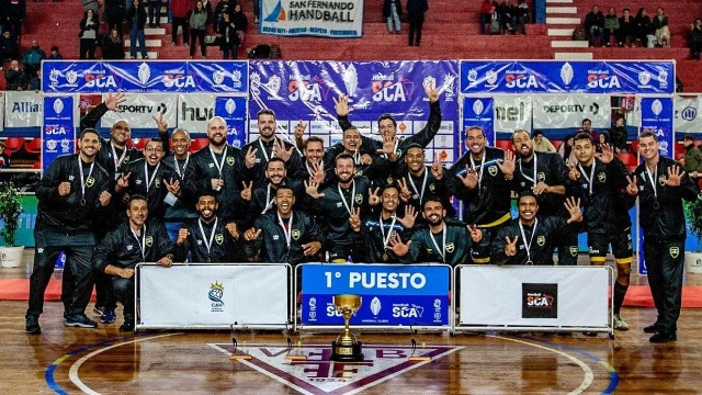 Handebol Taubaté derrota rival brasileiro e conquista o Sul-Centro Americano