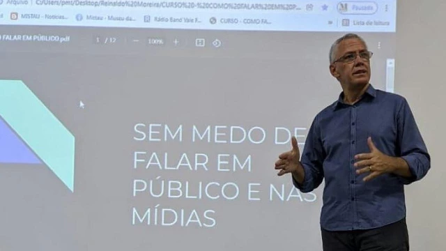 Curso de oratória é oferecido no Centro Cultural de Taubaté