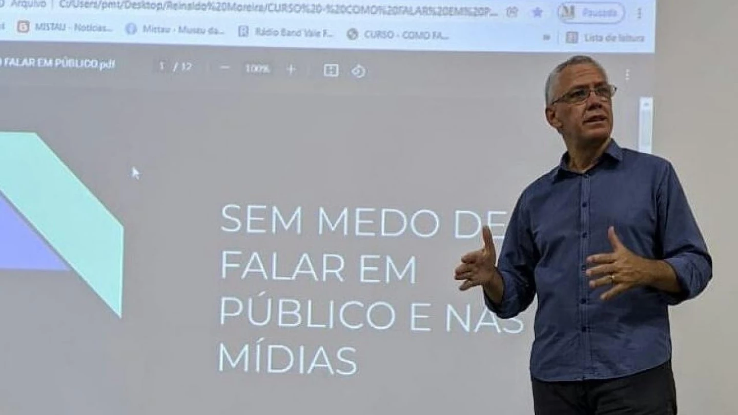 Curso de oratória é oferecido no Centro Cultural de Taubaté