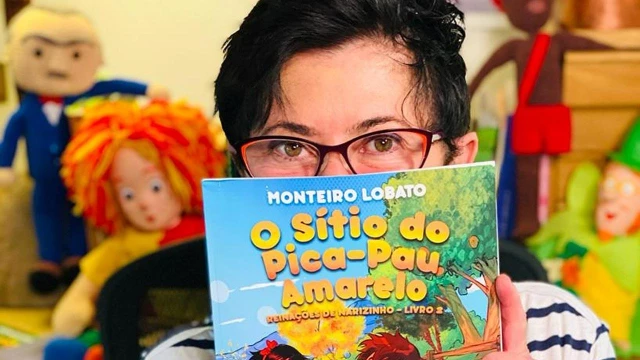 Bisneta de Monteiro Lobato participa de evento em Taubaté