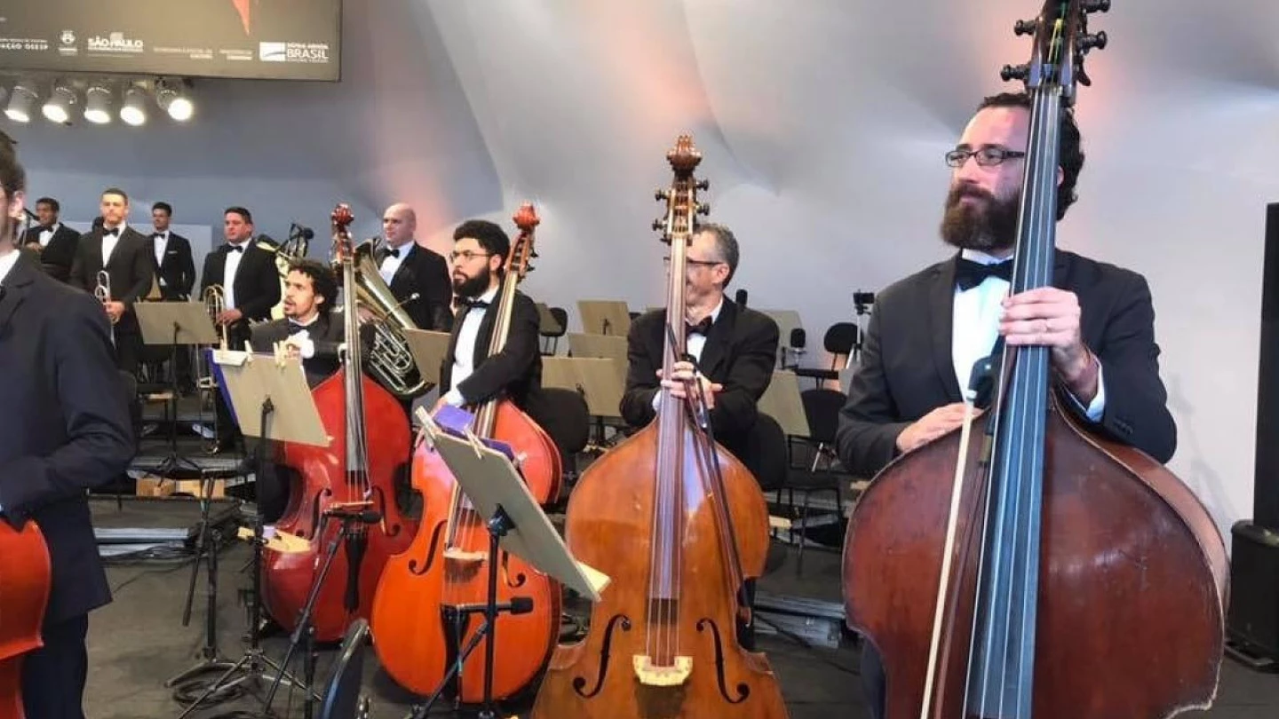 Banda Sinfônica de Taubaté apresenta concerto gratuito no Teatro Metrópole