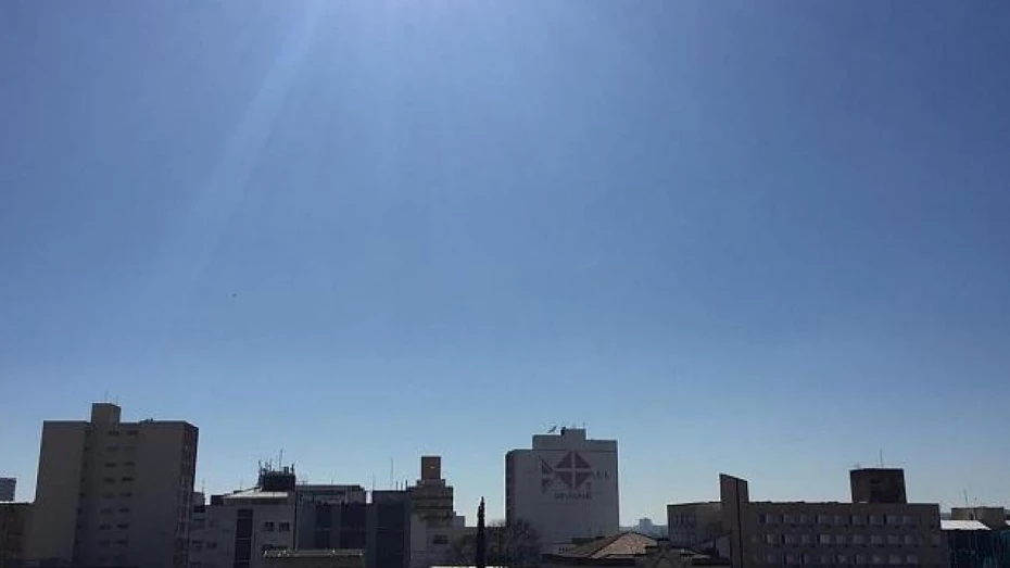 Semana começa com sol e tempo seco no Vale do Paraíba
