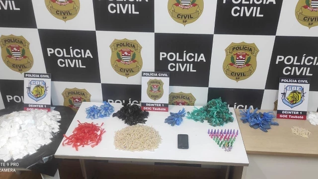 Ponto do tráfico é descoberto pela DEIC de Taubaté