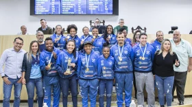 Campeãs da Série A3 são homenageadas na Câmara de Taubaté