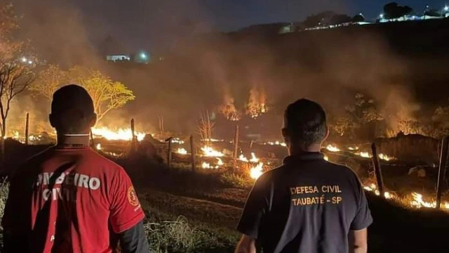 Início de setembro é marcado por queimadas em Taubaté
