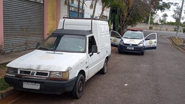 Veículo furtado é recuperado pela Guarda Civil em Taubaté