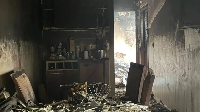 Prédio atingido por incêndio é interditado em Taubaté