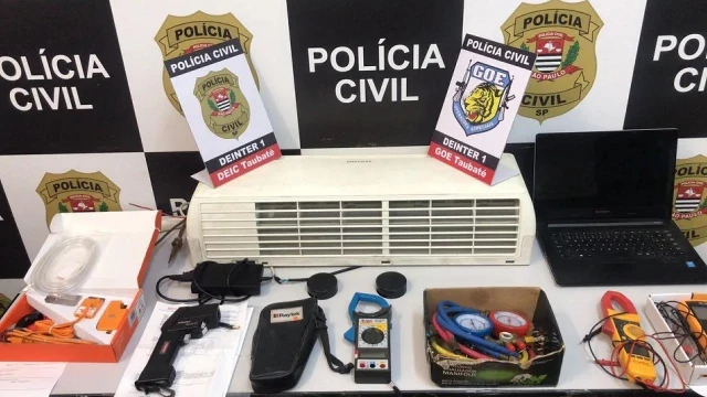 Homem é preso em Taubaté após furtar empresa em que trabalhava