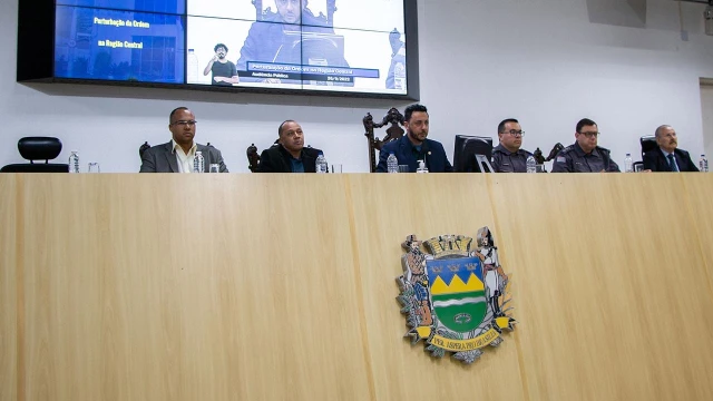 Audiência na Câmara de Taubaté debate perturbação da ordem pública