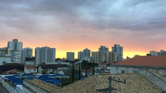 Vale volta a ter chance de chuva em dia com temperaturas elevadas