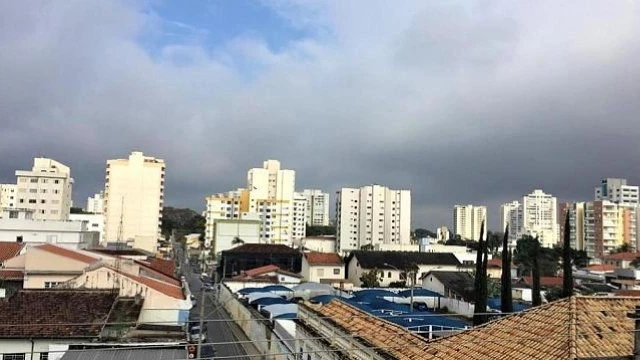 Nuvens seguem predominando em Taubaté e região
