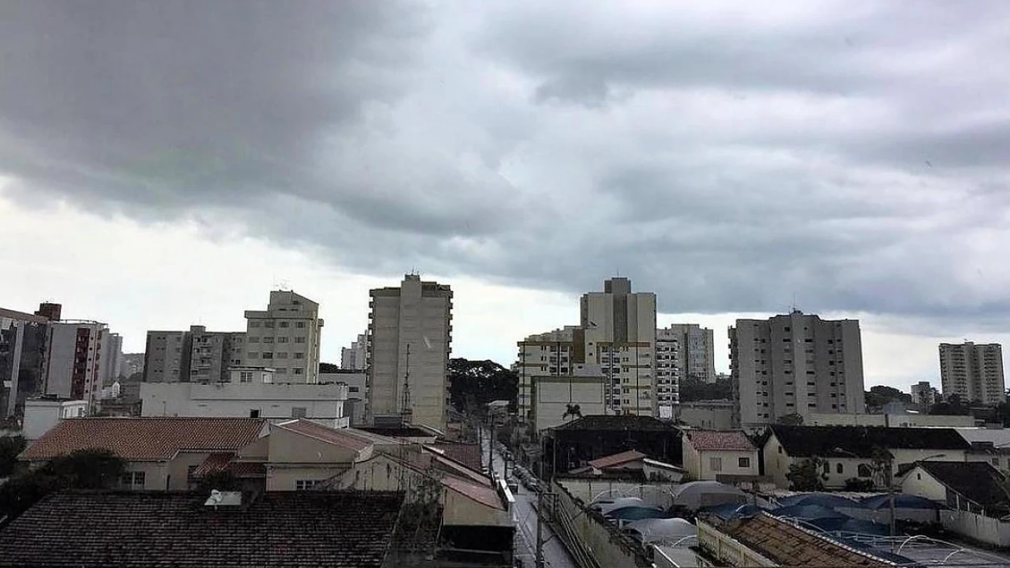 Tempo segue instável em Taubaté e região nos próximos dias