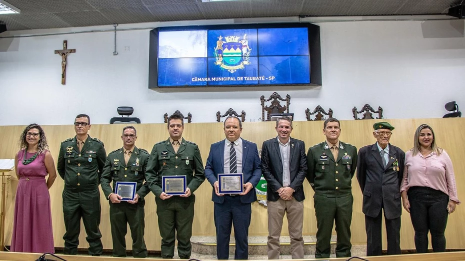 Dia do Exército é celebrado pela Câmara de Taubaté