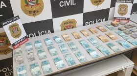 Operação contra o tráfico apreende R$ 36 mil em Taubaté
