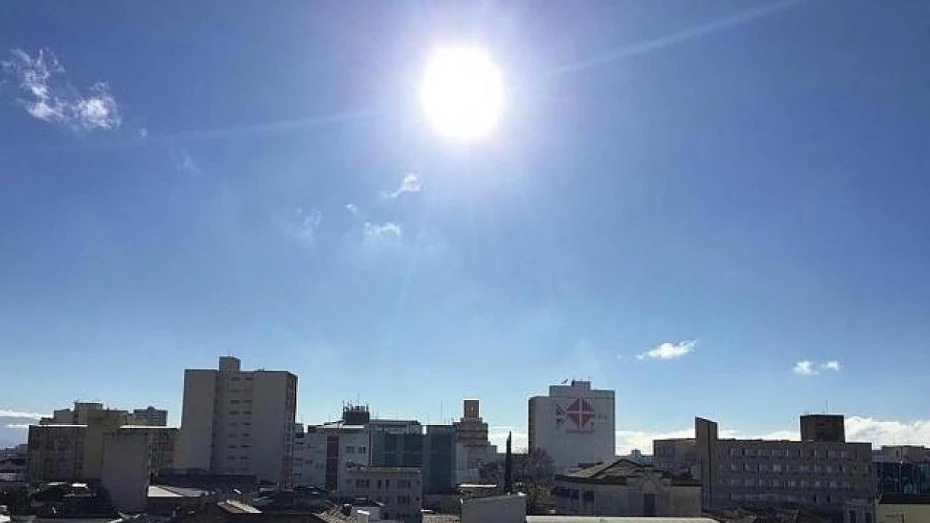 Sol predomina e Vale do Paraíba segue com temperaturas elevadas