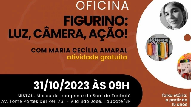 Mistau recebe oficina gratuita de criação de figurinos