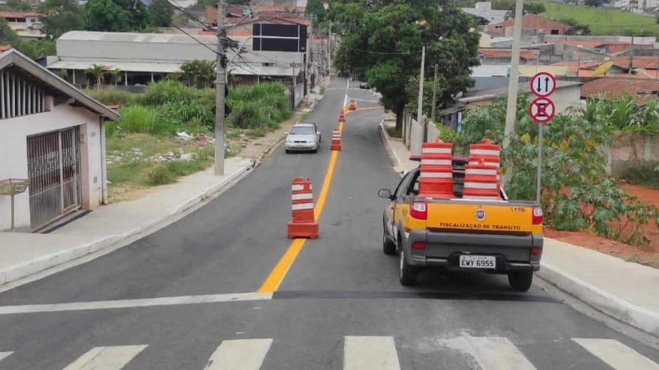 Trecho da Av. Capitão Amaro é alterado em Taubaté