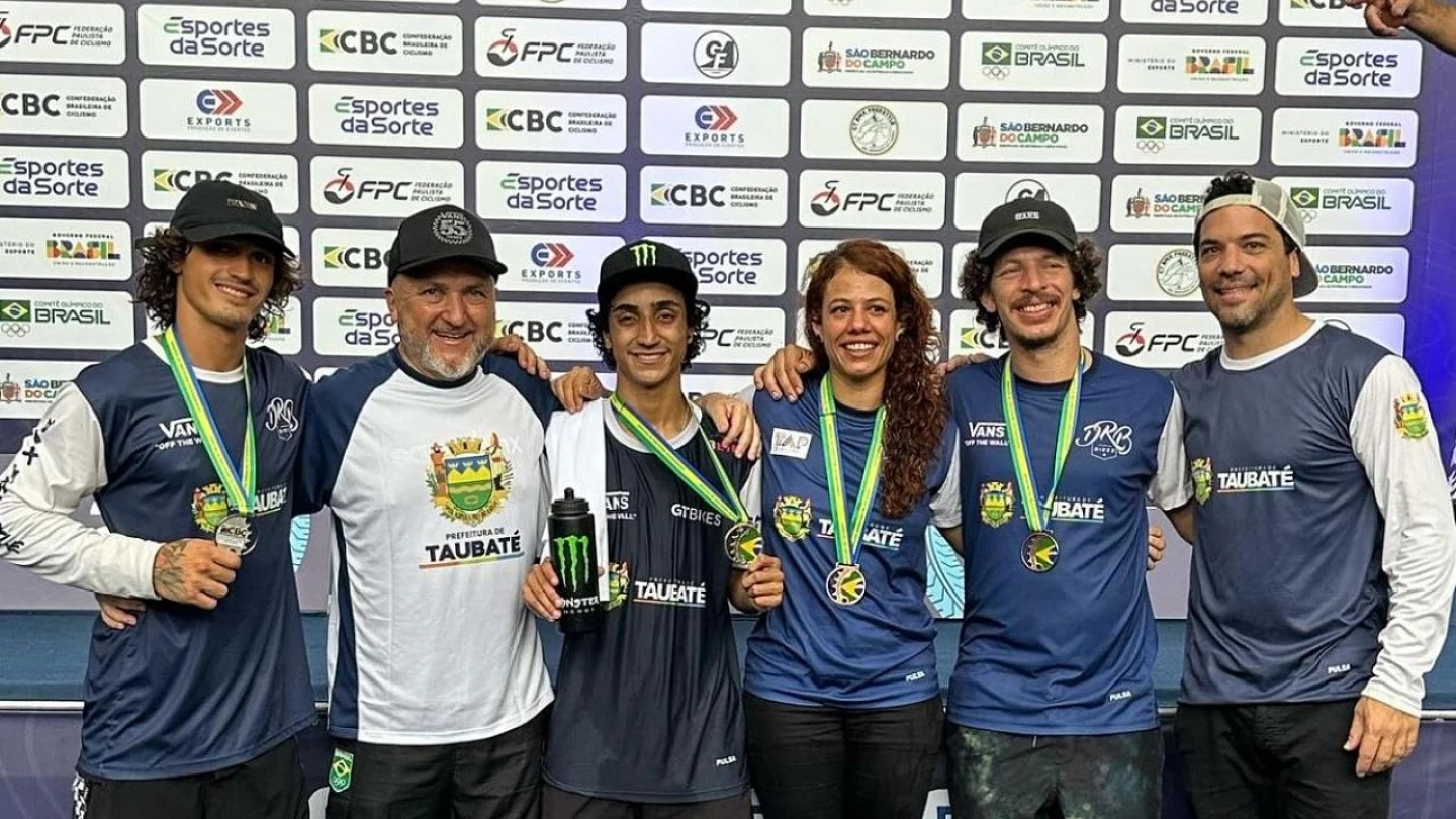BMX Taubaté conquista 4 medalhas no Campeonato Brasileiro
