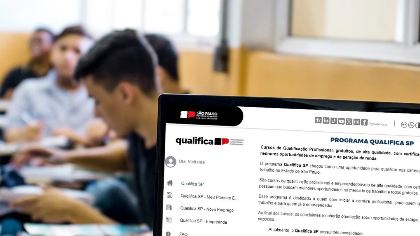 Taubaté prorroga inscrições de cursos profissionalizantes do Qualifica SP
