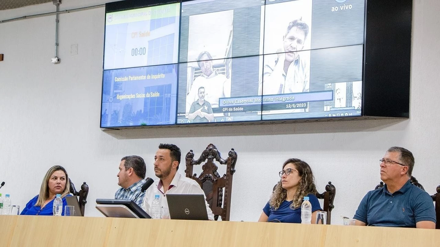 CPI das organizações sociais de saúde é retomada na Câmara de Taubaté