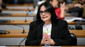 Senadora Damares Alves participa de evento Cristão em Taubaté