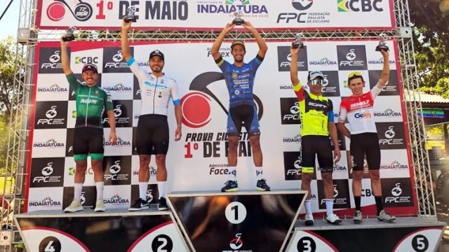 Ciclismo: Taubaté conquista lugares mais altos do pódio em Indaiatuba