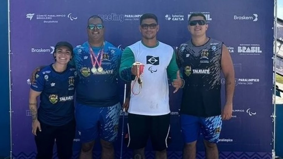 Paratletismo de Taubaté conquista 8 medalhas de ouro no Meeting do Rio de Janeiro Paratletismo de Taubaté conquista 8 medalhas de ouro no Meeting do Rio de Janeiro