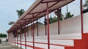 Obra no campo de futebol do Parque Ipanema é finalizada