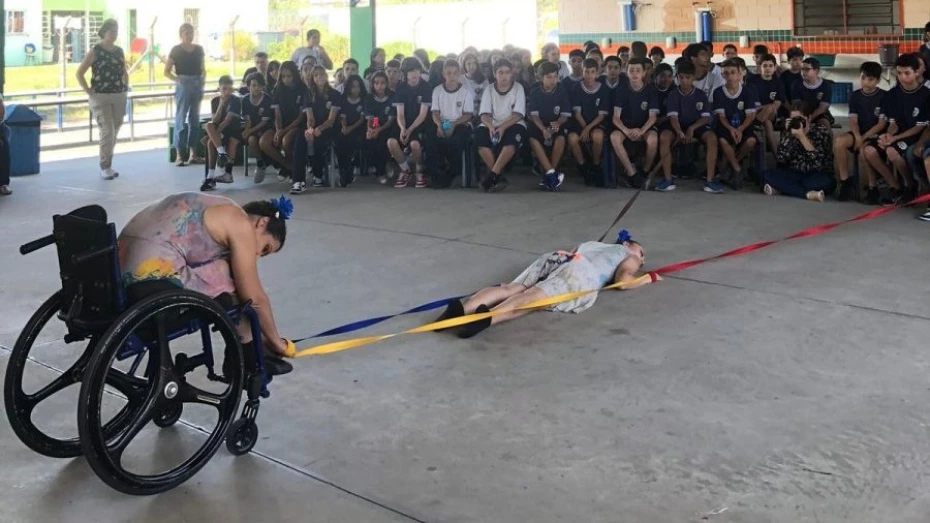 Projeto inclusivo é apresentado em escola municipal de Taubaté Projeto inclusivo é apresentado em escola municipal de Taubaté