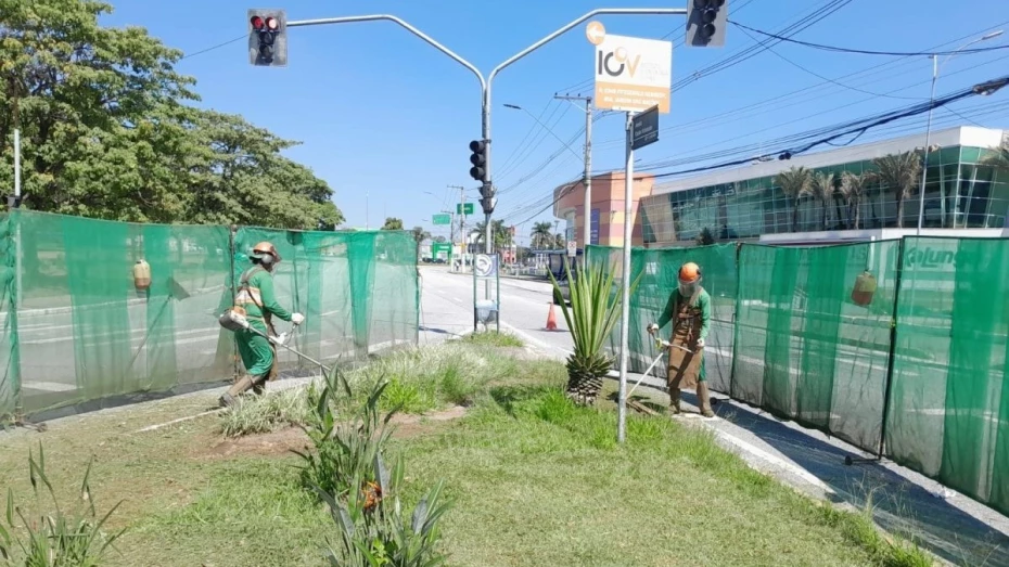 Equipes de limpeza e zeladoria urbana são ampliadas em Taubaté