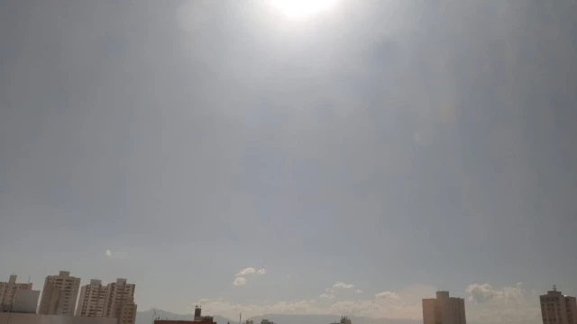 Calor deve prevalecer nesta terça-feira em Taubaté