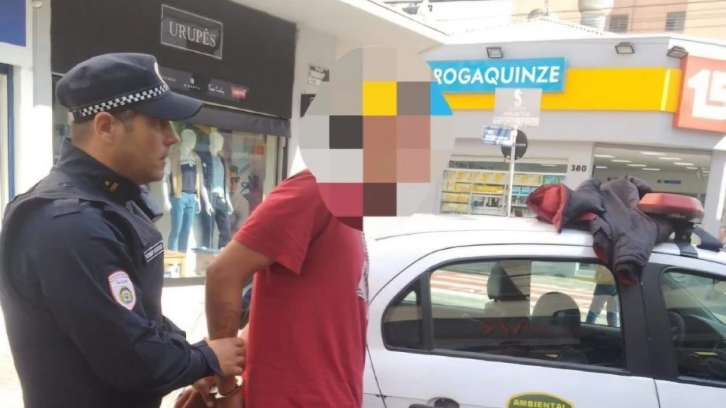 GCM prende foragido da justiça durante operação "Praça Segura"