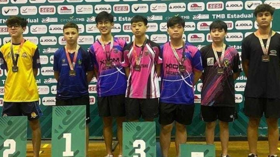 Atleta de Taubaté Conquista Ouro no Campeonato Paulista de Tênis de Mesa