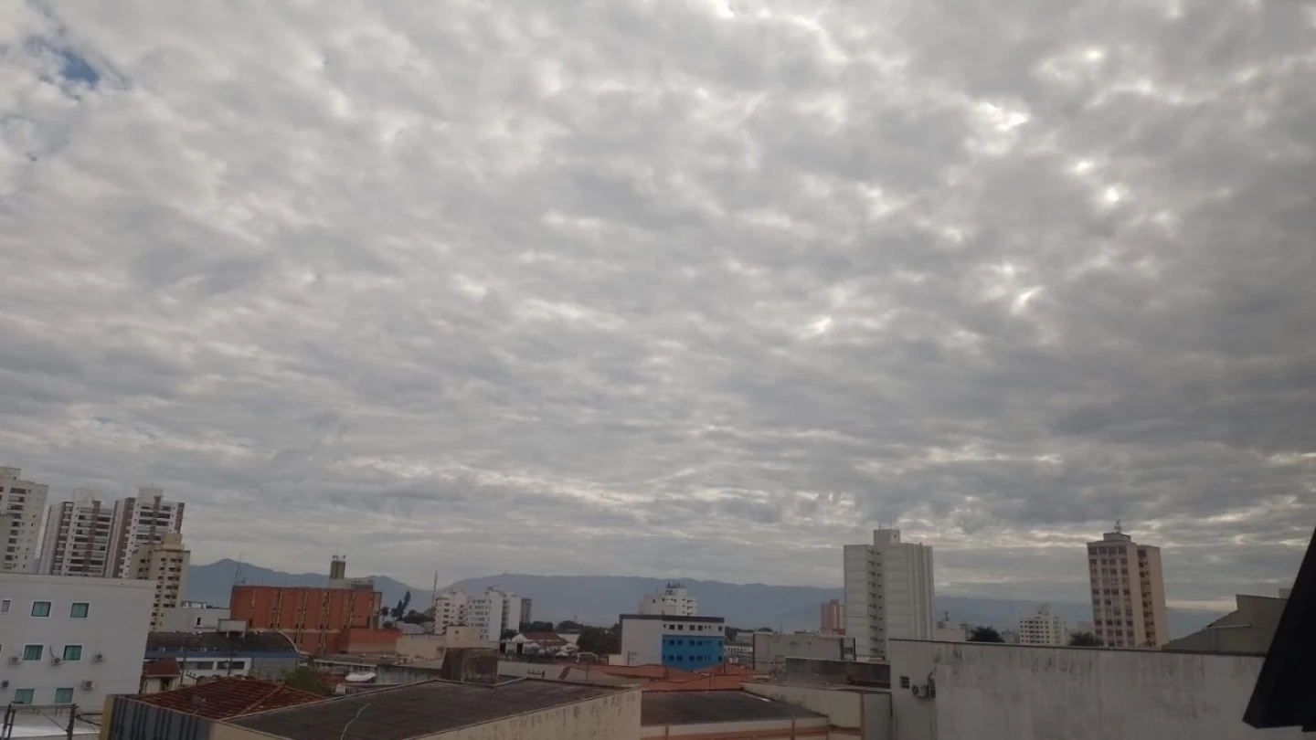 O frio deve voltar nesta terça-feira em Taubaté