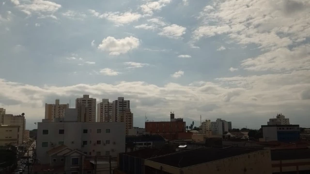 O dia deve ser ensolarado em Taubaté nesta quinta-feira