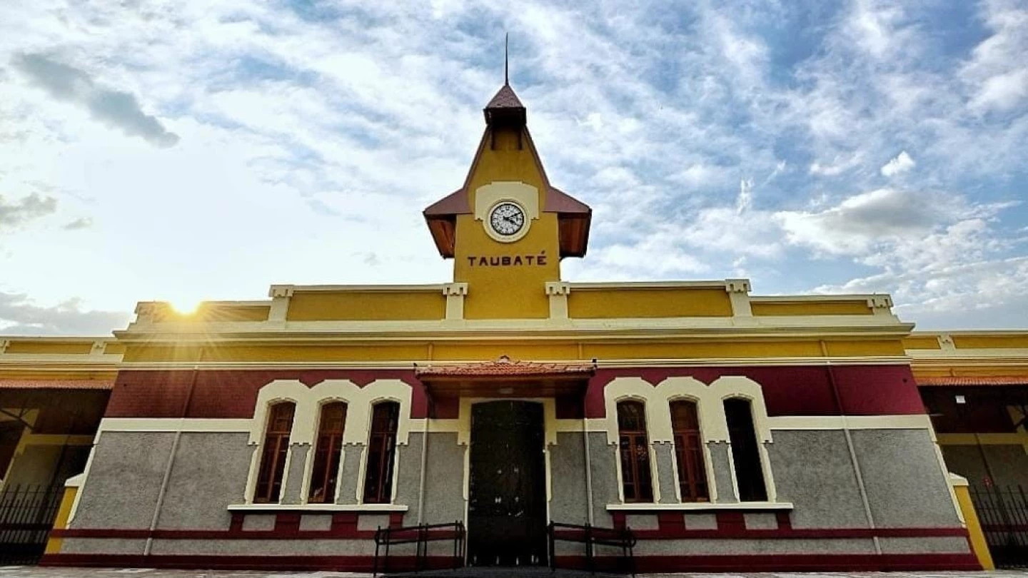 Estação Ferroviária de Taubaté é restaurada