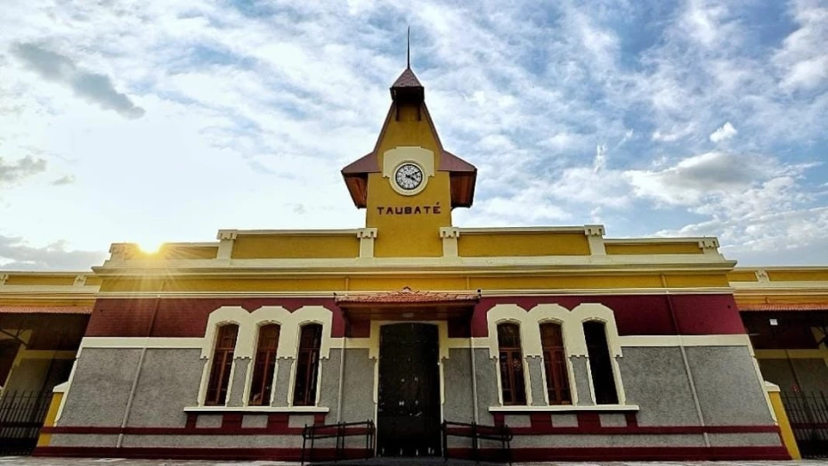 Estação Ferroviária de Taubaté é restaurada Estação Ferroviária de Taubaté é restaurada