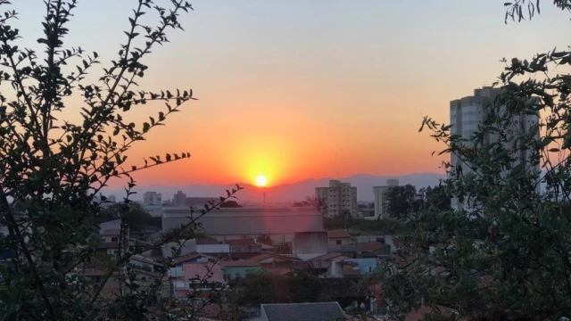 Temperaturas voltam a subir em Taubaté 