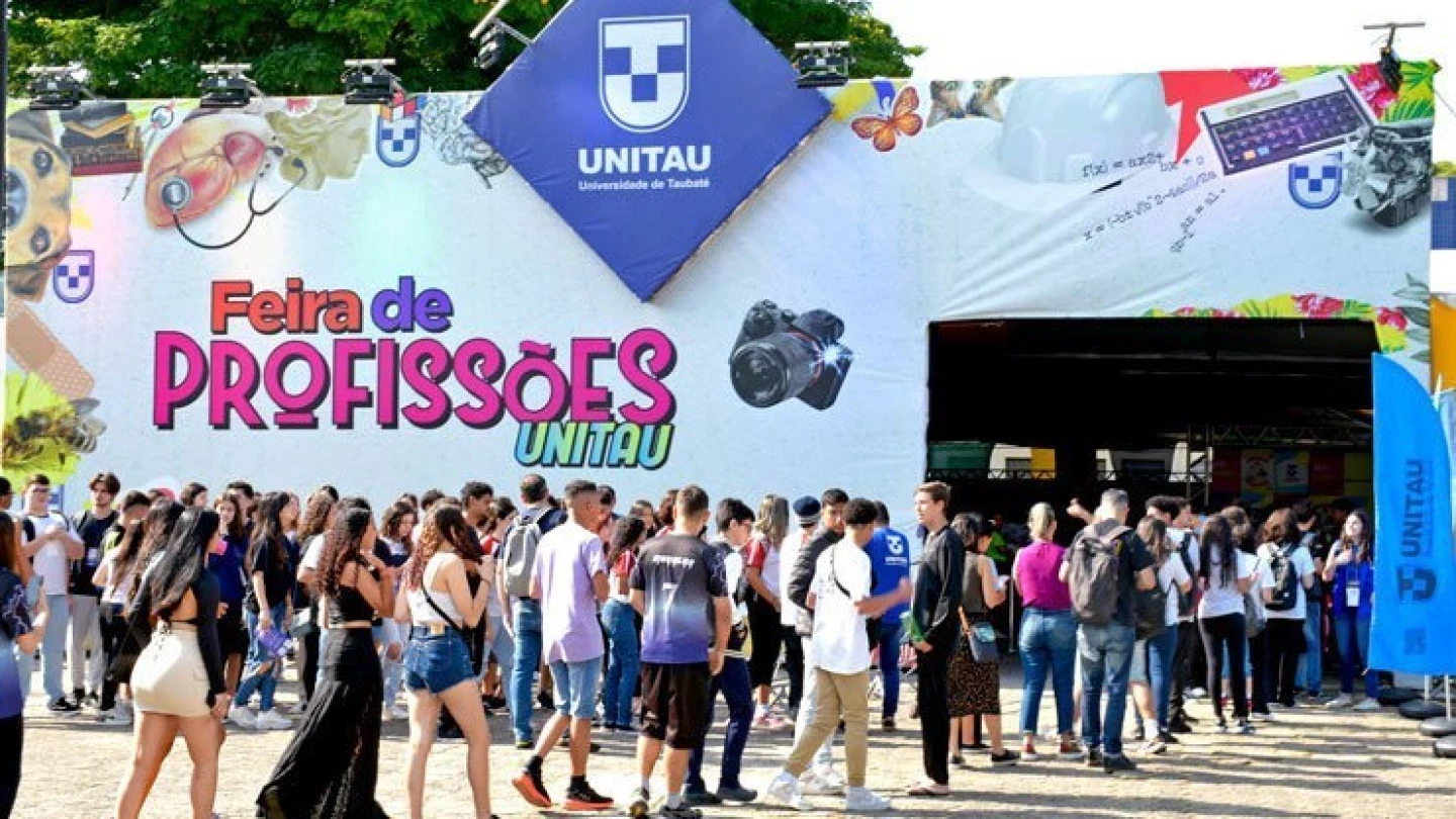UNITAU abre inscrições para a Feira de Profissões 2024
