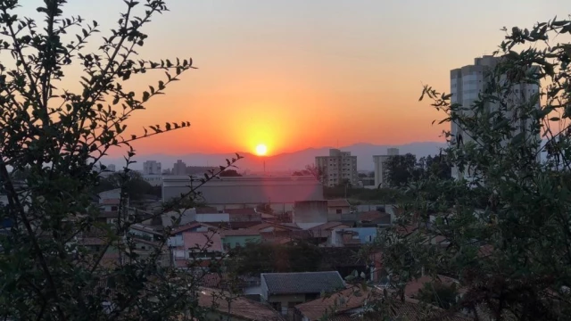 Onda de calor deve elevar as temperaturas em Taubaté e região