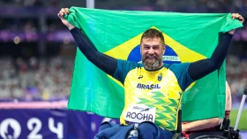 André Rocha faz história e conquista medalha de bronze nos Jogos Paralímpicos de Paris